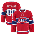TRASK Custom M.Canadiens Red Home Authentic Pro Jerseys