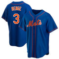 TRASK NY.Mets #3 Carson Benge Player Royal Home Game Stitched Jerseys
