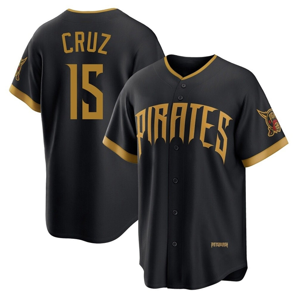 TRASK P.Pirates #15 Oneil Cruz Player Black 2026 City Connect Home Game Stitched Jerseys